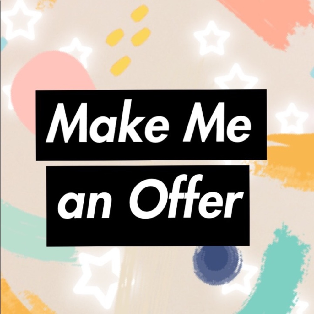 Feel Free to Make Me an Offer!!